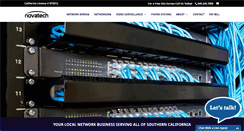 Desktop Screenshot of novatech-california.com